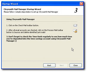 As Easy As 123 - Startup Wizard 3rd Screen